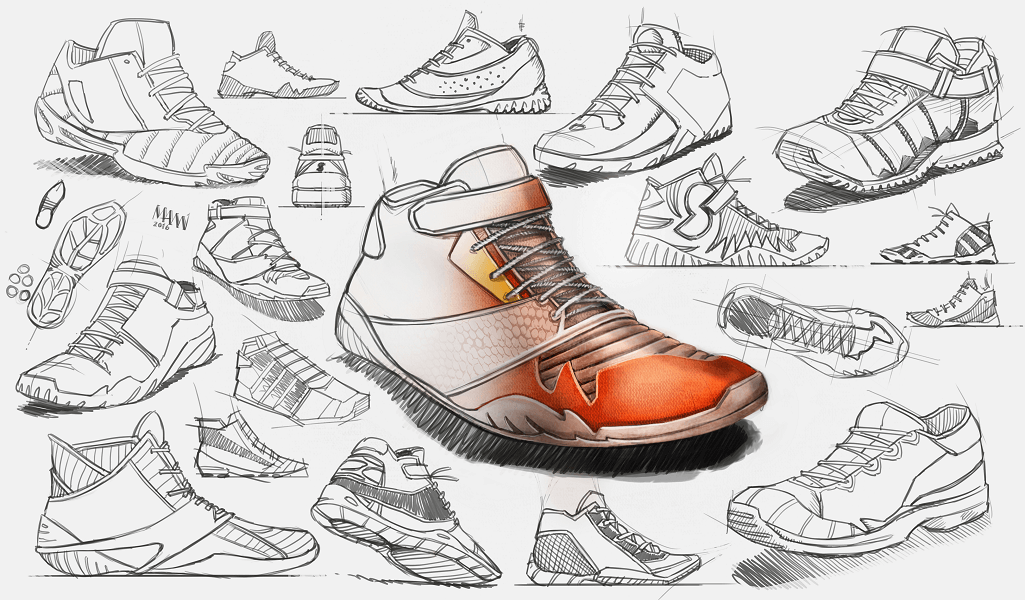 Lawrence Mann Sketchable Artisan Sneakers